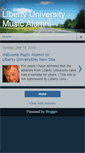 Mobile Screenshot of libertyunivlegitmusicalumni.blogspot.com