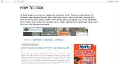 Desktop Screenshot of howtocookdishes.blogspot.com