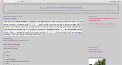 Desktop Screenshot of gucatheprogrammer.blogspot.com