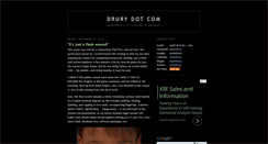 Desktop Screenshot of markdrury.blogspot.com