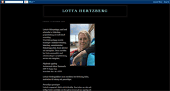 Desktop Screenshot of lottahertzberg.blogspot.com