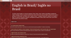 Desktop Screenshot of englishinbrazil-blogger.blogspot.com