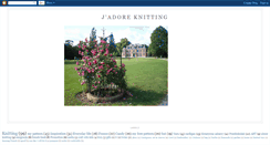 Desktop Screenshot of jadoreknitting.blogspot.com
