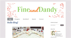 Desktop Screenshot of i-am-fine-and-dandy.blogspot.com