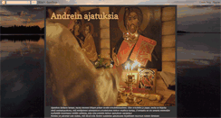 Desktop Screenshot of andreinajatuksia.blogspot.com