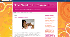 Desktop Screenshot of humanizebirth.blogspot.com