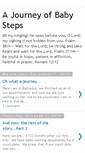 Mobile Screenshot of journeyofbabysteps.blogspot.com