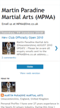 Mobile Screenshot of martinparadinemartialarts.blogspot.com