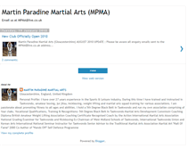 Tablet Screenshot of martinparadinemartialarts.blogspot.com