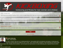 Tablet Screenshot of londonkickboxing.blogspot.com