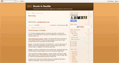 Desktop Screenshot of drunkinseattle.blogspot.com