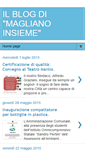 Mobile Screenshot of maglianoinsieme.blogspot.com