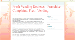 Desktop Screenshot of fresh-vending-reviews.blogspot.com