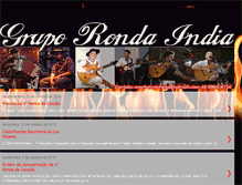Tablet Screenshot of gruporondaindia.blogspot.com