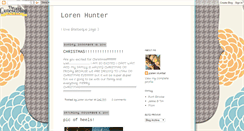 Desktop Screenshot of lorenhunter.blogspot.com