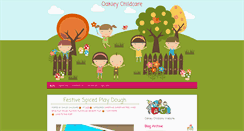 Desktop Screenshot of oakleychildcare.blogspot.com