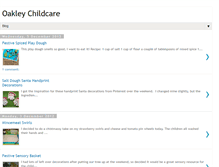 Tablet Screenshot of oakleychildcare.blogspot.com