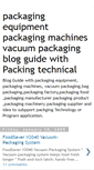 Mobile Screenshot of packaging-machineries.blogspot.com