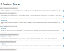 Tablet Screenshot of gamberoroscio.blogspot.com