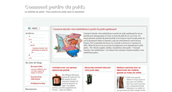Desktop Screenshot of poids-sante.blogspot.com