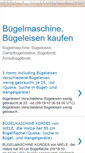 Mobile Screenshot of bugelmaschine.blogspot.com