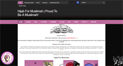 Desktop Screenshot of hijabformuslimah.blogspot.com