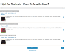 Tablet Screenshot of hijabformuslimah.blogspot.com