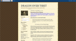 Desktop Screenshot of dragonovertibet.blogspot.com