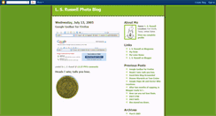 Desktop Screenshot of lesliesrussellphoto.blogspot.com