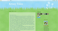 Desktop Screenshot of krissytales.blogspot.com