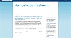Desktop Screenshot of hemorrhoidstreat.blogspot.com
