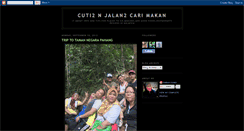 Desktop Screenshot of cuti2njalan2carimakan.blogspot.com