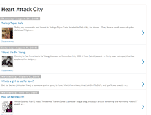 Tablet Screenshot of heartattackcity.blogspot.com