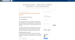Desktop Screenshot of mavenlink.blogspot.com