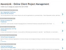 Tablet Screenshot of mavenlink.blogspot.com