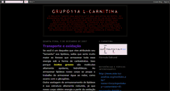 Desktop Screenshot of grupo11a-lcarnitina.blogspot.com