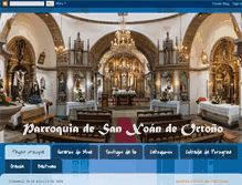 Tablet Screenshot of parroquiadeortono.blogspot.com