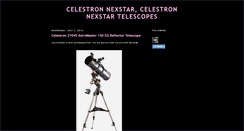 Desktop Screenshot of celestronnexstar.blogspot.com