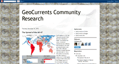 Desktop Screenshot of geocurrentscommunity.blogspot.com