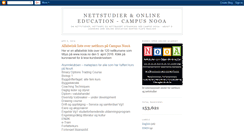 Desktop Screenshot of nettstudier.blogspot.com