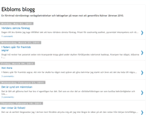 Tablet Screenshot of ekblomsblogg.blogspot.com