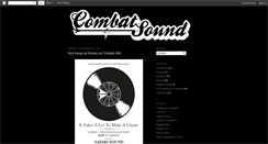 Desktop Screenshot of combatsound.blogspot.com