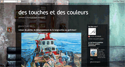 Desktop Screenshot of peinture-de-mer.blogspot.com