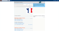 Desktop Screenshot of frenchgcserevision.blogspot.com