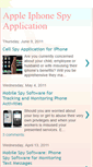 Mobile Screenshot of iphonespyapplication.blogspot.com