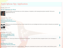 Tablet Screenshot of iphonespyapplication.blogspot.com