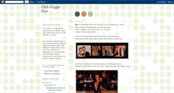 Desktop Screenshot of clubhappyfeet.blogspot.com