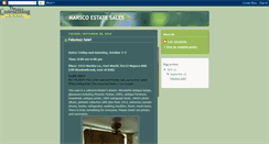 Desktop Screenshot of marscoestates.blogspot.com