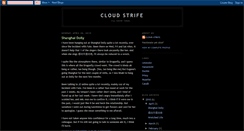 Desktop Screenshot of cloudstrife0712.blogspot.com