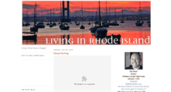 Desktop Screenshot of livinginrhodeisland.blogspot.com